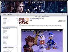 Tablet Screenshot of ff-xv.net